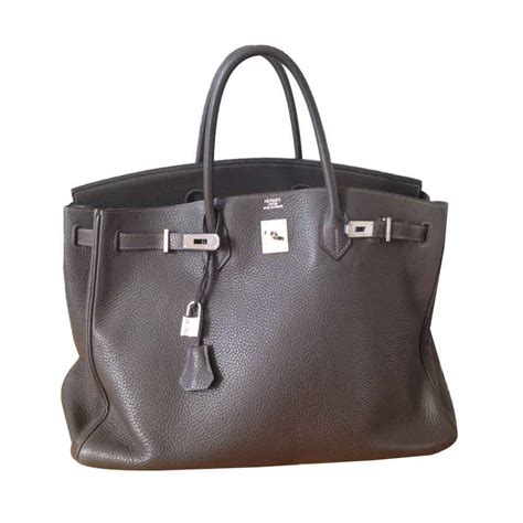 hermes birkin dark grey|hermes birkin black price.